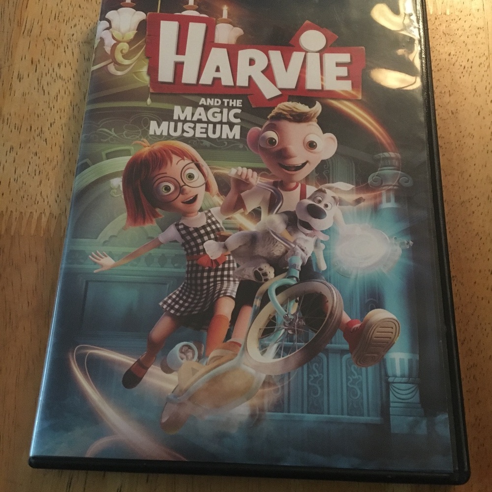 Harvie and the magic museum dvd
